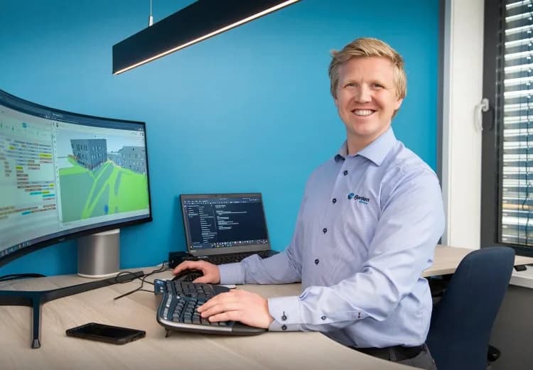 Magnus Andersen, prosjektleder i Fjorden Elektro
